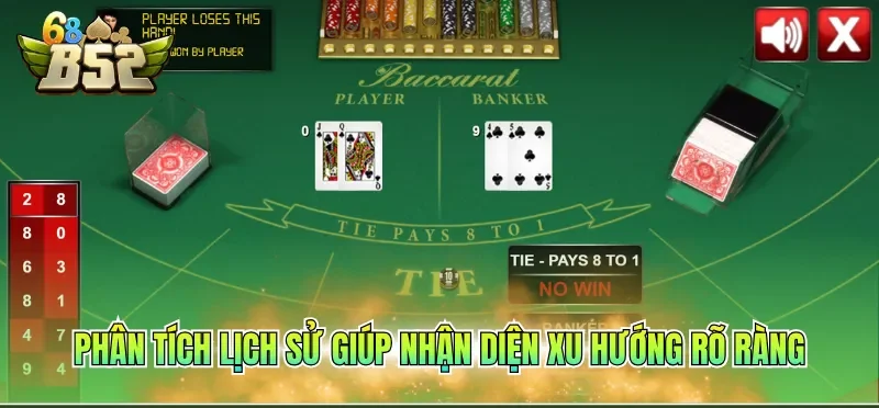 Cách Chơi Baccarat Dễ Thắng Giúp Tăng Cơ Hội Nhận Thưởng 4 Phân tích lịch sử giúp nhận diện xu hướng rõ ràng