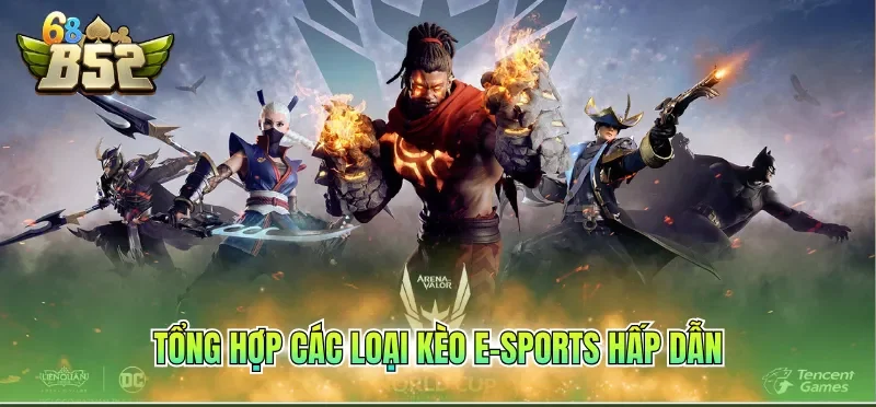 Cá Cược E-Sports Online – Mẹo Đọc Kèo Chuẩn Xác Nhất 2 Tổng hợp các loại kèo e-sports hấp dẫn