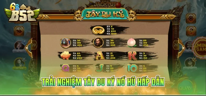 Top Game Nổ Hũ Hot Nhất 2026 – Săn Jackpot Hấp Dẫn 2 Trải nghiệm Tây Du Ký nổ hũ hấp dẫn